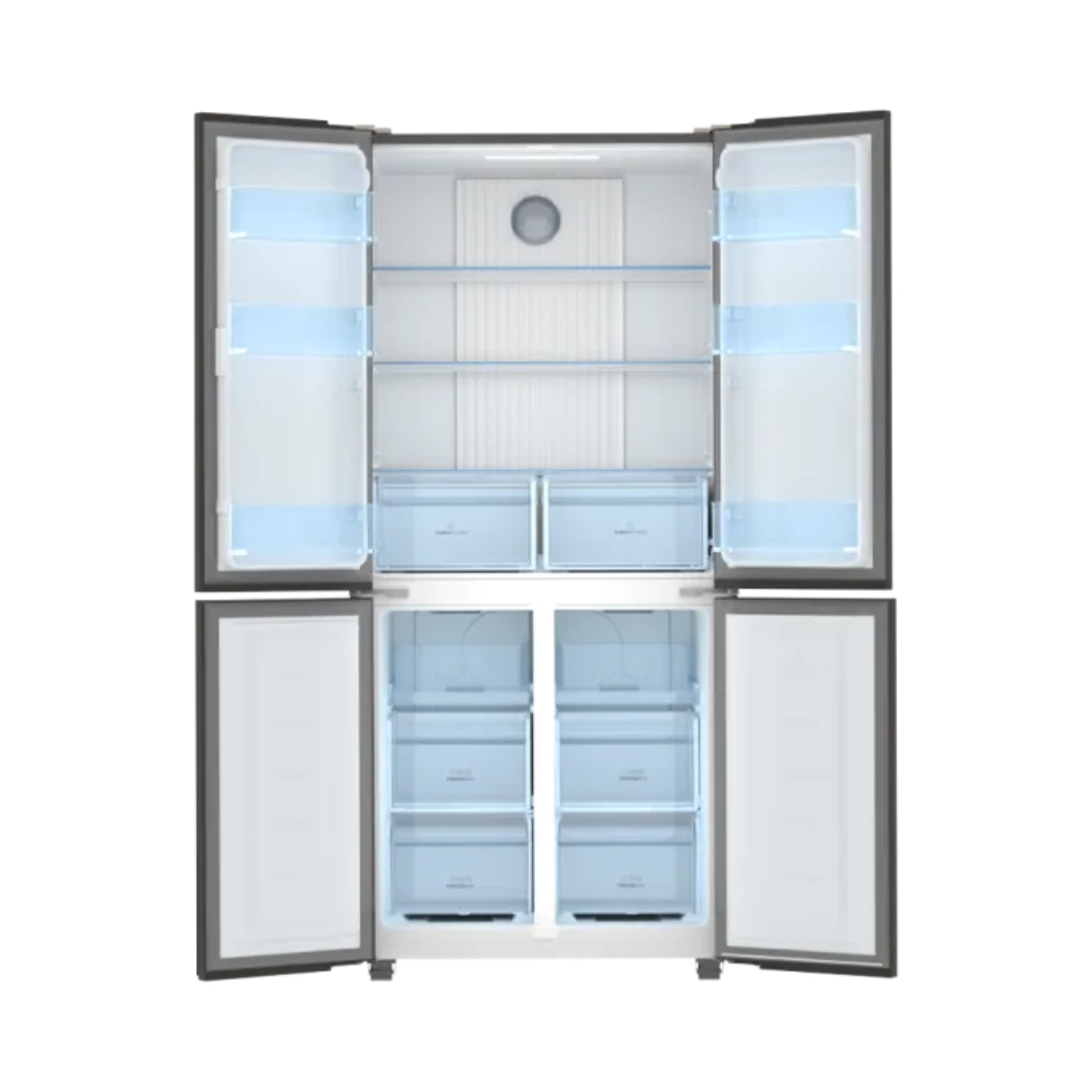 Haier 522 Liter French T-Door No Frost Refrigerator (HRF-578TPB)