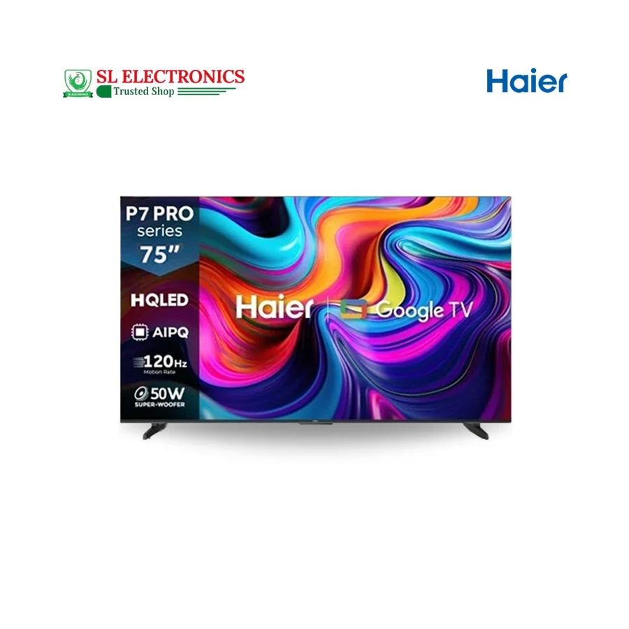 Haier 75 Inch P7 Pro HQLED 4K Google TV (75P7 Pro)